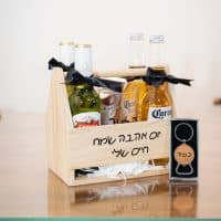 מארז בירות ופינוקים
