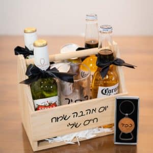 מארז בירות ופינוקים