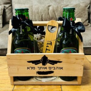 מארז בירות ופינוקים