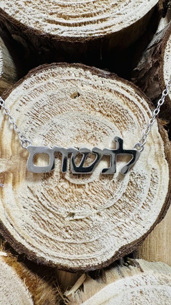 שרשרת כסף לנשום